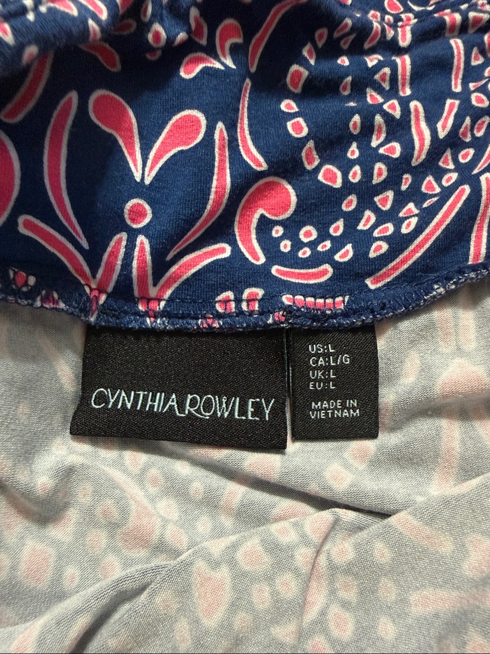 Cynthia Rowley Bold Print Stretch Maxi Skirt Size: L Length: 44” - Picture 5 of 6